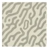 Serviette de table Trace 33x33 cm lot de 20, taupe-sable
