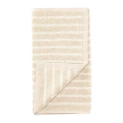 Serviette Drift 30x50 cm, Beige-blanc