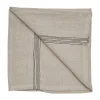 Serviette en lin Livia 45x45 cm, Beige
