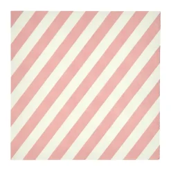 Serviette en papier Check & Stripes 25x25 cm 20 pièces, Beige
