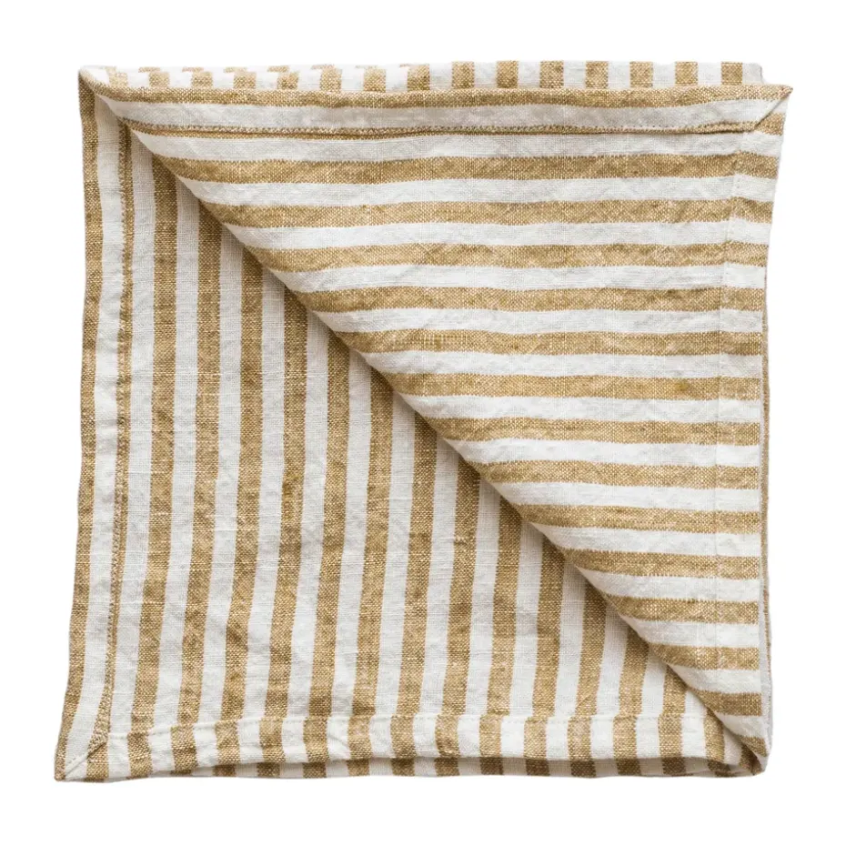 Serviette en tissu Leon, 45x45 cm, Épice