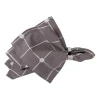 Serviette en tissu Tila 45x45 cm, Decadent cocolate-off white