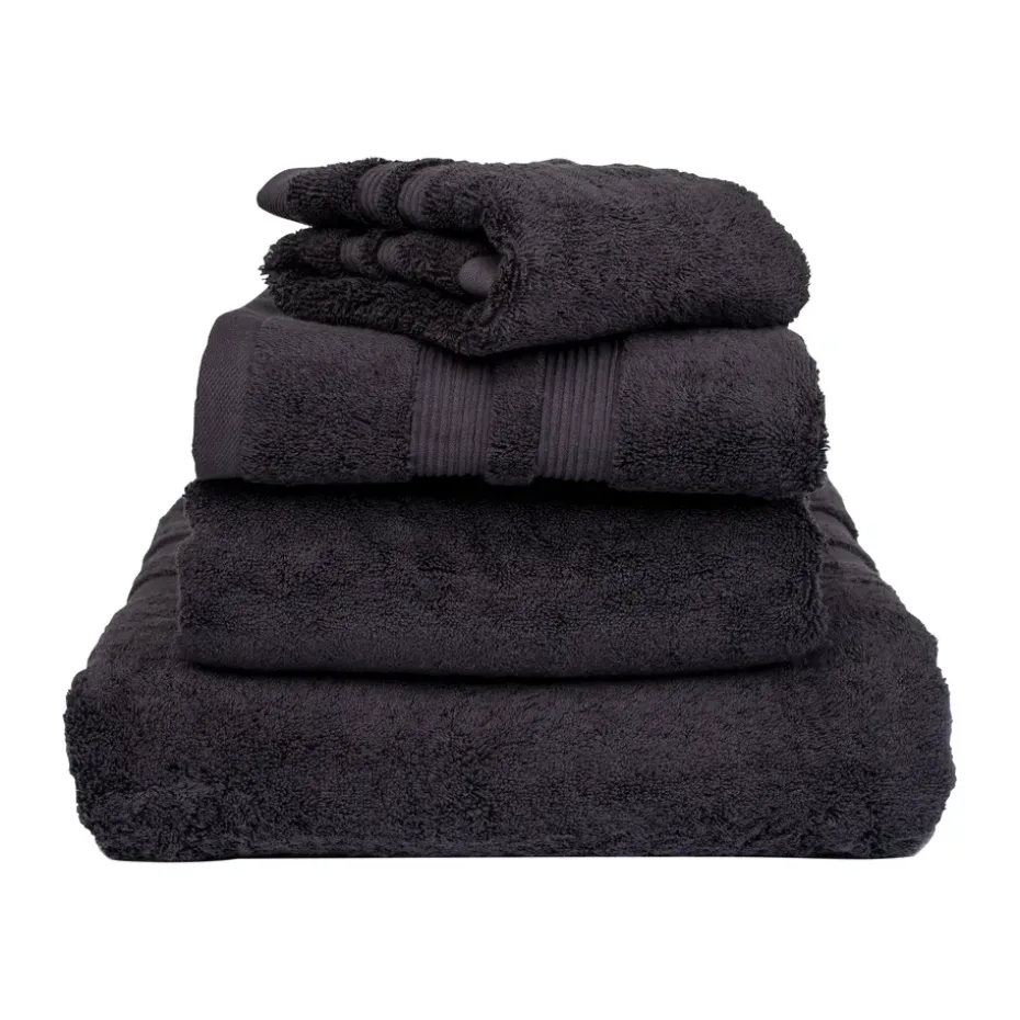 Serviette Fontana EKO, Anthracite, 100x150 cm