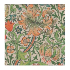 Serviette Golden Lily 35x35 cm, Multi