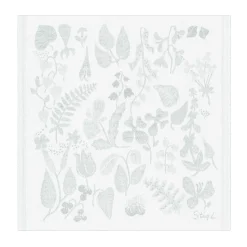 Serviette Herbarium 35x35 cm, Gris