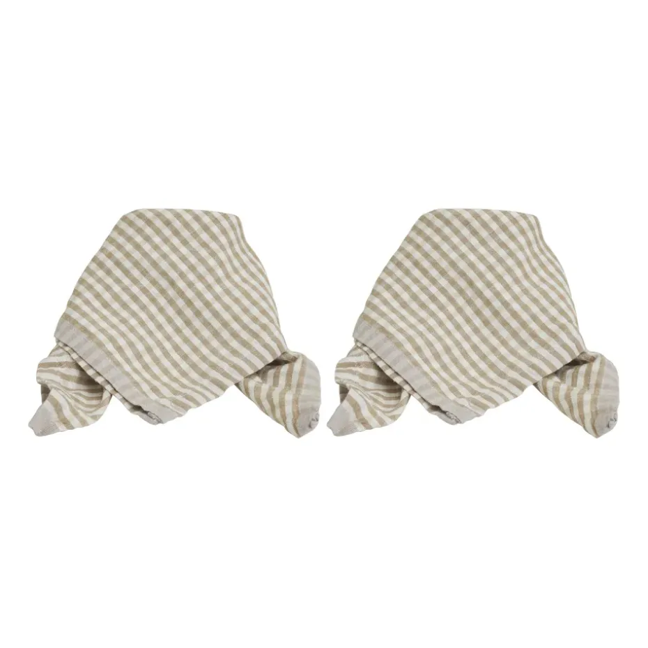 Serviette Lundgren 40x40 cm, lot de 2, Beige