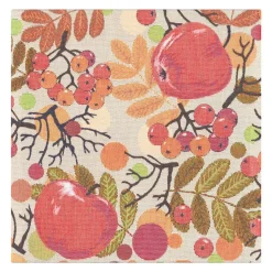 Serviette Äppelbär 35x35 cm, Multi