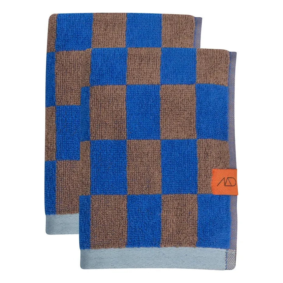 Serviette Retro, Cobalt, 40x55 cm, lot de 2