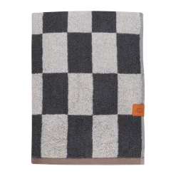 Serviette Retro, Dark grey, 70x133 cm