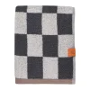 Serviette Retro, Dark grey, 50x90 cm