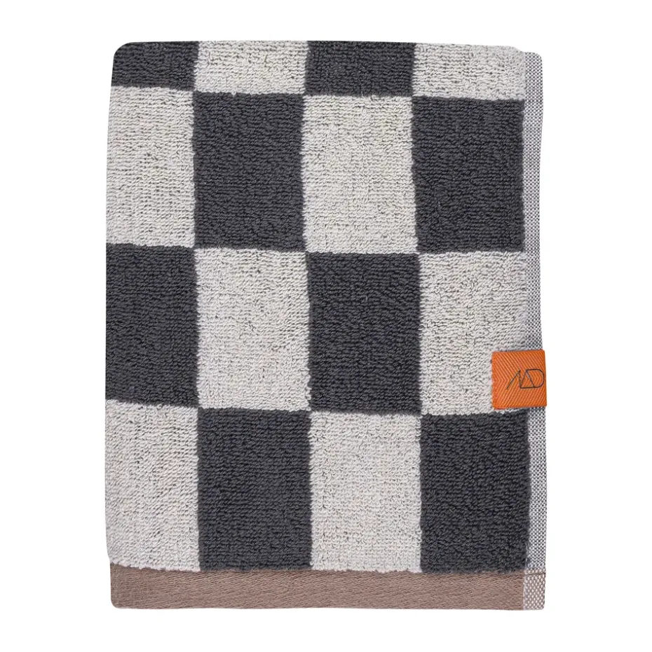 Serviette Retro, Dark grey, 50x90 cm