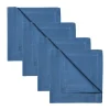 Serviette Robert Lot de 4, Bleu foncé