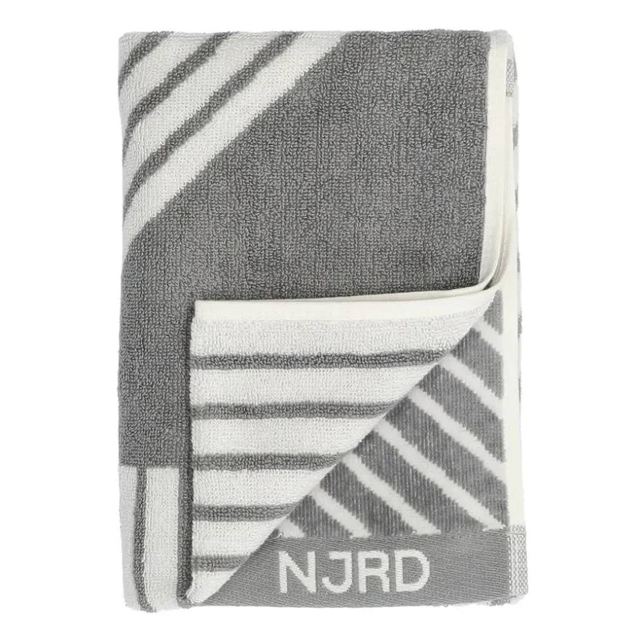 Serviette Stripes 50x70 cm , Gris