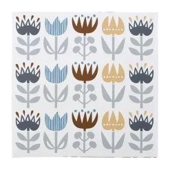 Serviette Tulip 33x33 cm lot de 20, Grey