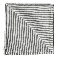 Serviette Washed linen, Grey-white