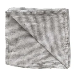 Serviette Washed linen, Pinstripe