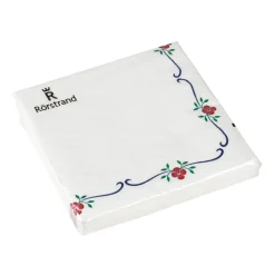 Serviettes en papier Sundborn Lot de 20, Blanc
