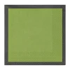 Serviettes Play 33x33 cm lot de 20, Vert mousse-noir