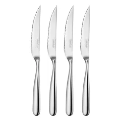 Set de 4 couteaux à viande Stanton Bright, Acier inoxydable