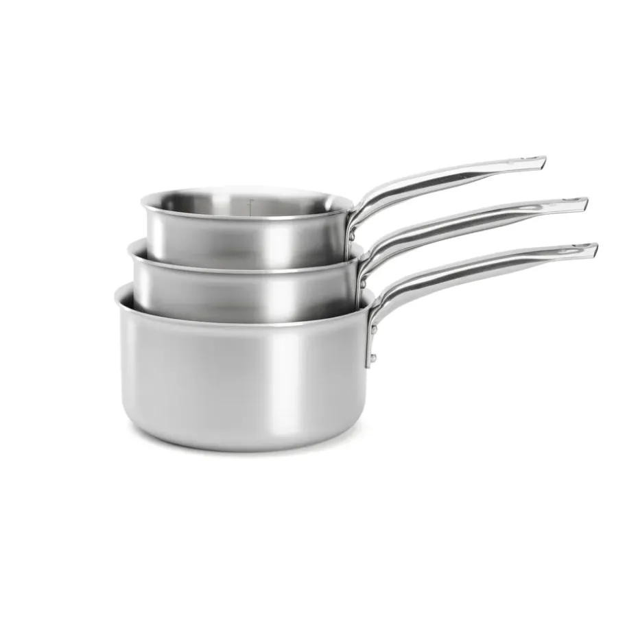Set de casseroles Alchimy de Buyer 3 pièces, Acier inoxydable