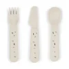 Set de couverts Confetti foodie 3 pièces, Sable