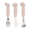 Set de couverts Easy-grip Deer Friends 3 pièces, Poudre