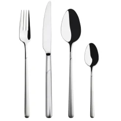 Set de couverts Frost 24 pièces, Acier inoxydable