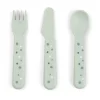 Set de couverts Happy Dots foodie 3 pièces, Vert