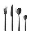 Set de couverts Manille Vintage 16 pièces, Noir