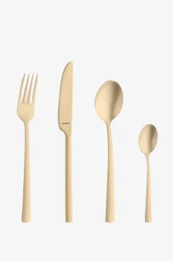 Set de couverts Manille Vintage 16 pièces, Champagne