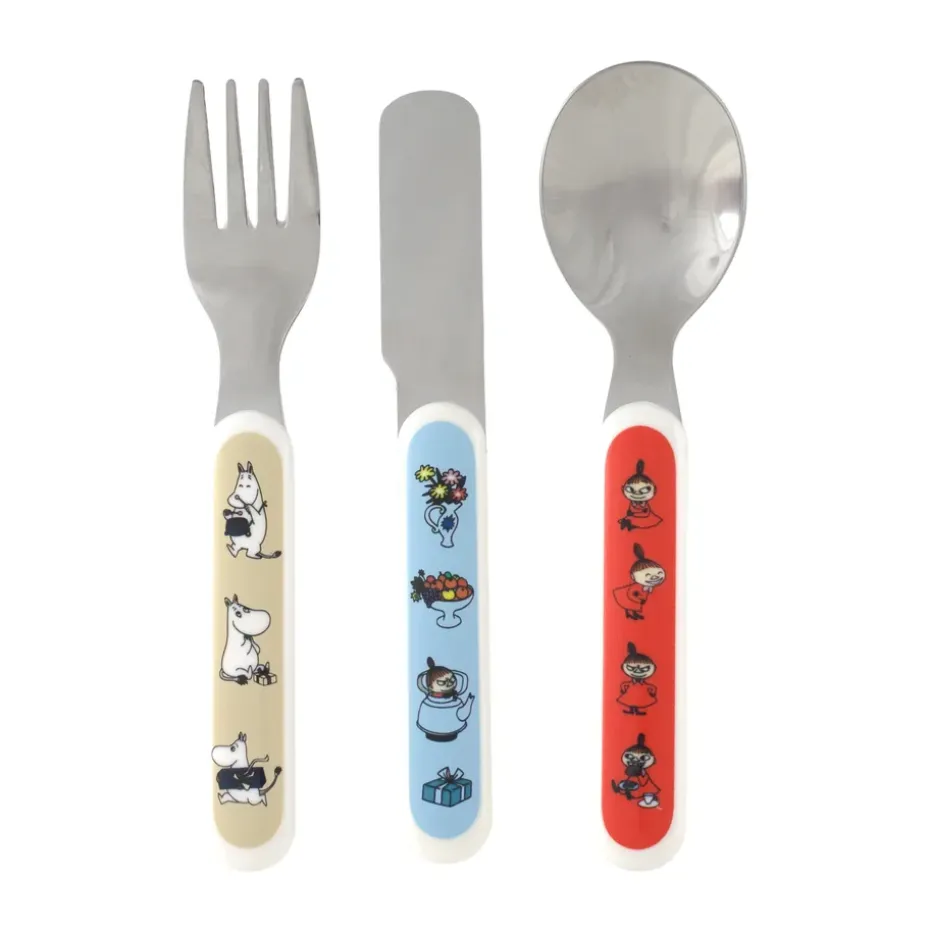 Set de couverts Mumin Lilla My 3 pièces, Mult