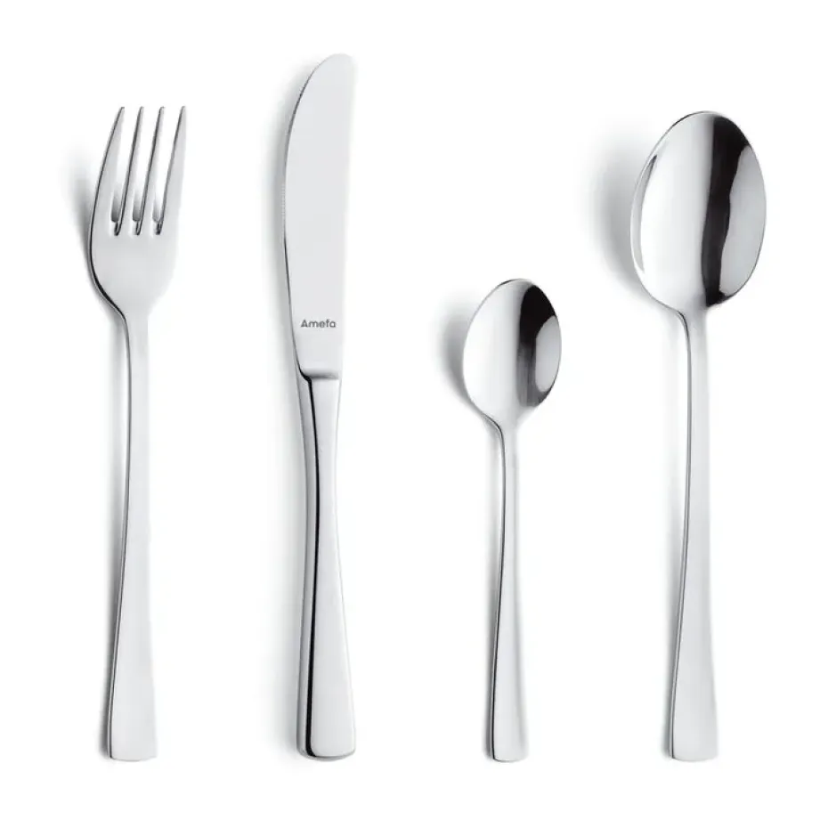 Set de couverts Neptune 24 pièces, Acier inoxydable