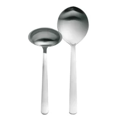 Set de service Functional Form mat, Acier inoxydable