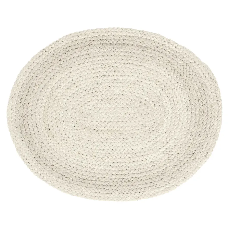 Set de table Braided oval, Ivory
