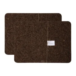 Set de table Cork 30x40 cm Lot de 2, Smoked