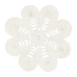 Set de Table Elin anemone Ø40 cm, White