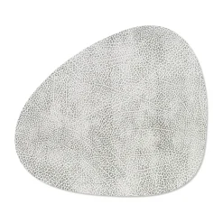Set de table Hippo curve M, Blanc-gris