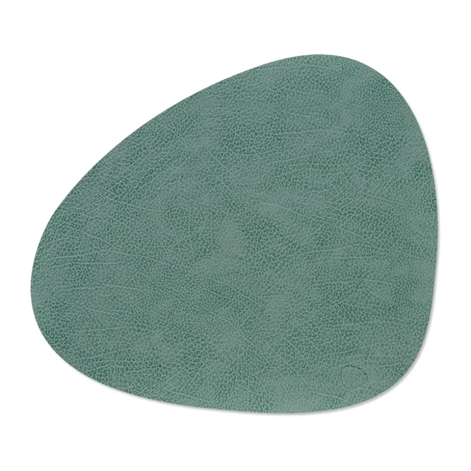 Set de table Hippo curve L, Vert pastel