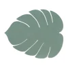 Set de table Monstera Leaf Nupo L, Vert pastel