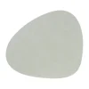 Set de table Nupo curve L, métallique (gris pierre)