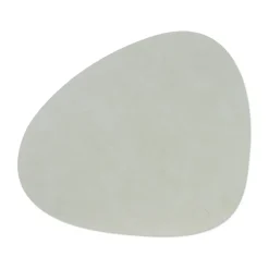 Set de table Nupo curve L, métallique (gris pierre)