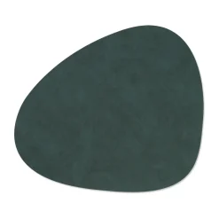 Set de table Nupo curve L, vert foncé