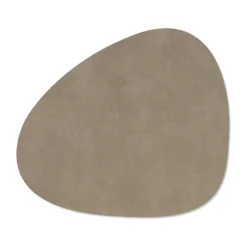 Set de table Nupo curve M, Gris nomade