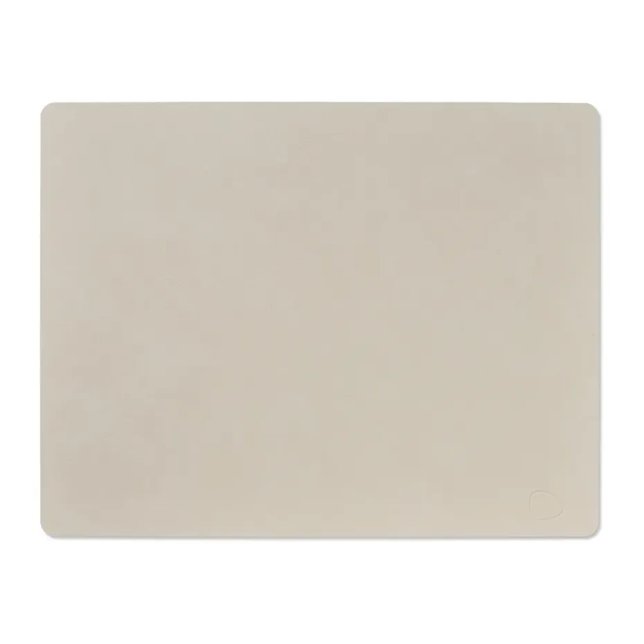 Set de table Nupo square L, Oyster white