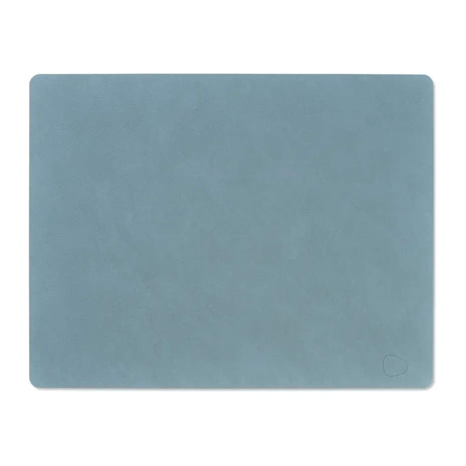 Set de table Nupo square L, bleu clair