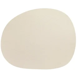 Set de table Raw cuir, Warm nude buffalo