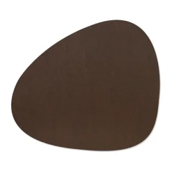 Set de table Serene Curve L 37x44 cm, Noisette