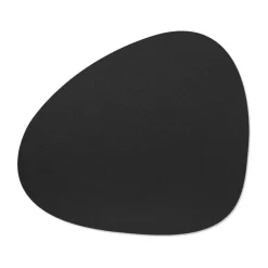 Set de table Serene Curve L 37x44 cm, Noir