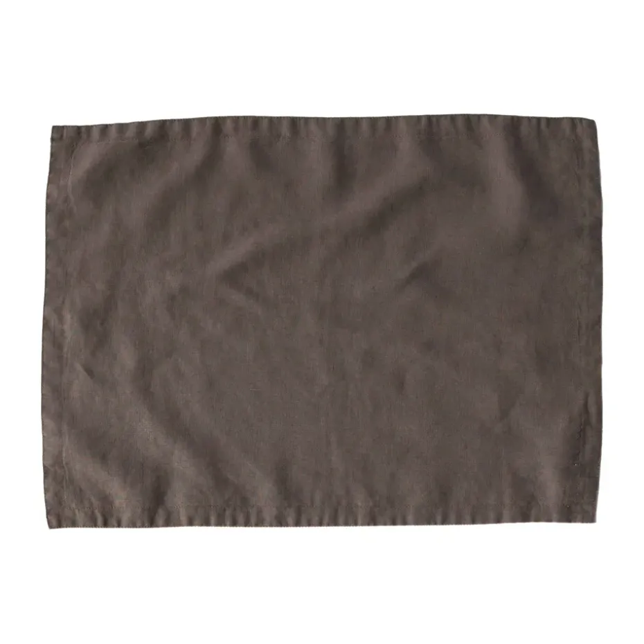 Set de table Tell Me More lin 35x50 cm, Taupe