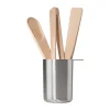 Set d'ustensiles de cuisine Singles 4 pièces, Acier